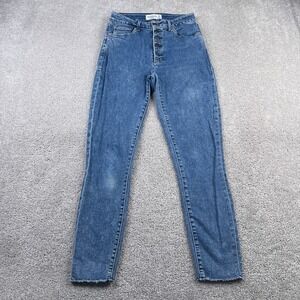 Abercrombie and Fitch Jeans Womens‎ 2 Skinny High Rise Curve Love Stretch Denim